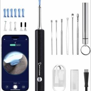Black Ear Cleaning Endoscope Kit